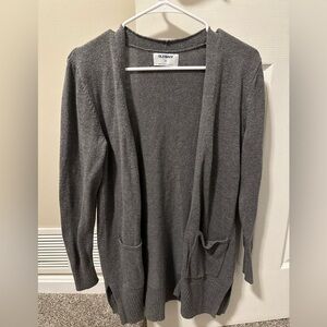 Grey Old Navy Cardigan.  Size medium. Great condition